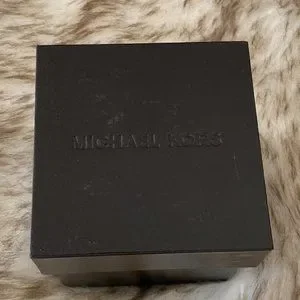 NWT Michael Kors Chronograph Date White Rubber Strap Women\'s Watch MK5389 Michael Kors Dress MK5389 Wrist Watch for Women With White  main image 3